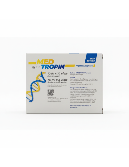 Buy Human Growth Hormone HGH 10iux 10 vials MEDICAL PHARMA in Europe. €200.00