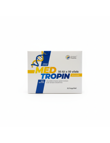 Buy Human Growth Hormone HGH 10iux 10 vials MEDICAL PHARMA in Europe. €200.00