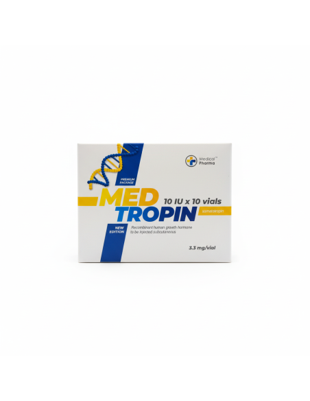 Buy Human Growth Hormone HGH 10iux 10 vials MEDICAL PHARMA in Europe. €200.00