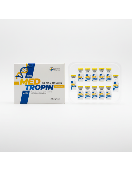 Buy Human Growth Hormone HGH 10iux 10 vials MEDICAL PHARMA in Europe. €200.00