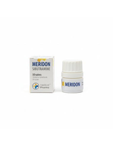 Buy Meridon Sibutramine 50tab 20mg/tab MEDICAL PHARMA in Europe. €50.00