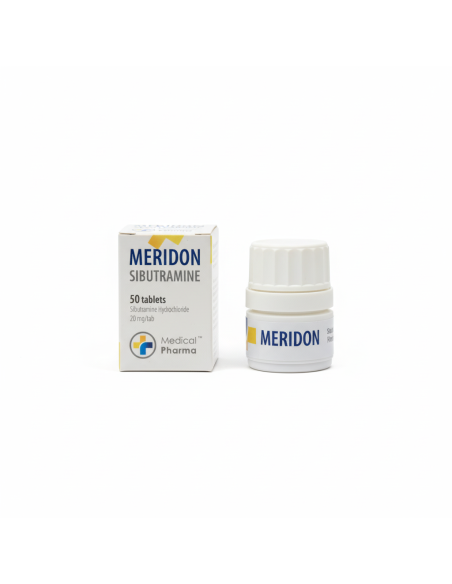 Buy Meridon Sibutramine 50tab 20mg/tab MEDICAL PHARMA in Europe. €50.00
