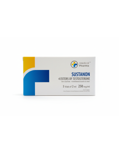 Buy Sustanon 5 vials of 2ml 250mg/ml MEDICAL PHARMA in Europe. €40.00
