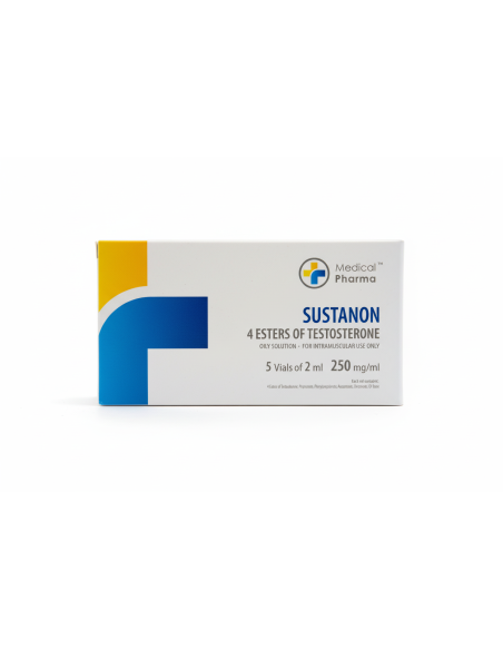 Buy Sustanon 5 vials of 2ml 250mg/ml MEDICAL PHARMA in Europe. €40.00