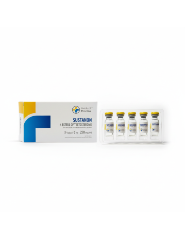 Buy Sustanon 5 vials of 2ml 250mg/ml MEDICAL PHARMA in Europe. €40.00