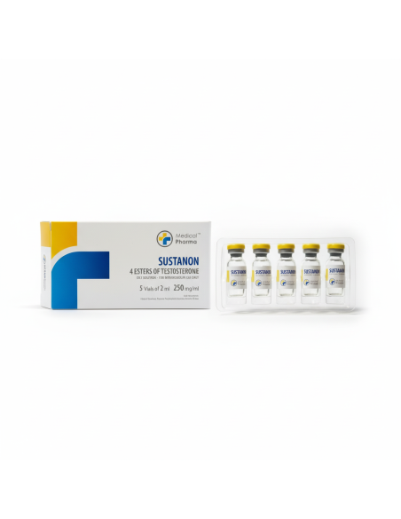 Buy Sustanon 5 vials of 2ml 250mg/ml MEDICAL PHARMA in Europe. €40.00