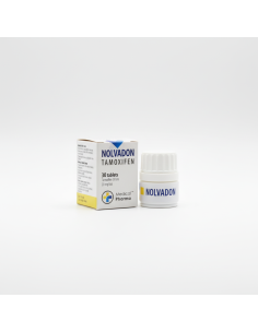 Buy Nolvadon Tamoxifen 30tab/ 20mg/tab MEDICAL PHARMA in Europe. €40.00